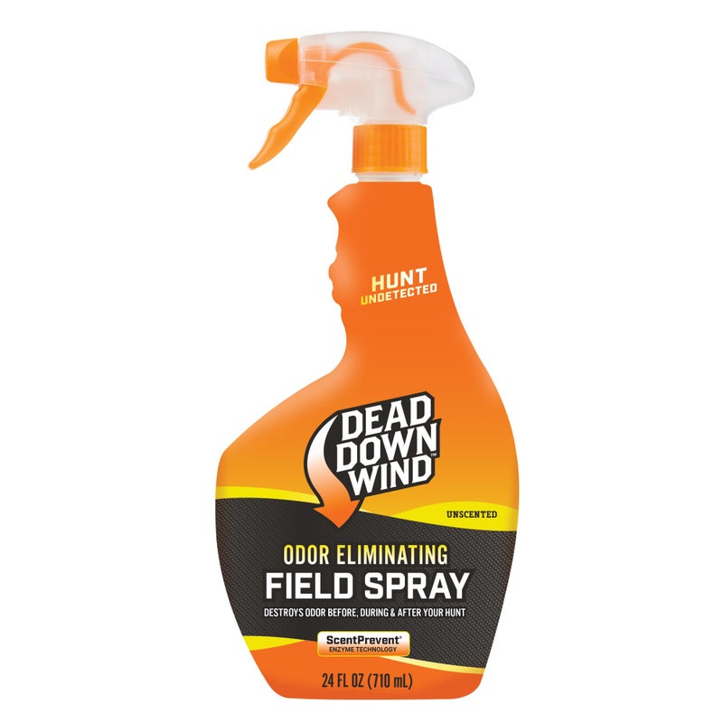 DEAD DOWN WIND Evolve Field Spray Bottle - Odor Fighting Hunting Scent Control Spray - Unscented, Safe for Sensitive Skin - Easy To Use for Hunting Gear & Clothing (24 oz) - Image 1